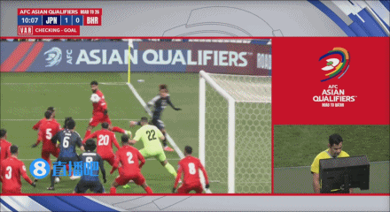 半场-远藤航进球被吹日本半场仅6射门+0射正 日本暂0-0巴林